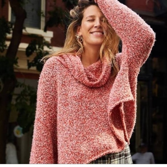 NWT! Free People BFF cowl neck sweater Small - Picture 3 of 10